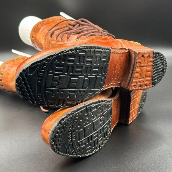 Bet Stu Fen Mid Calf Leather Boot - Picture 9 of 13